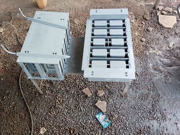 оборудование для пескоблока: Матрицы, прессформы для пескоблока в большом объеме, широкий — 3