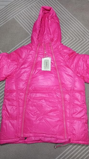 Жаш балдардын бут кийими: Абсолютно новая куртка цвет розовый ярко розовый, размер xl,с — 1