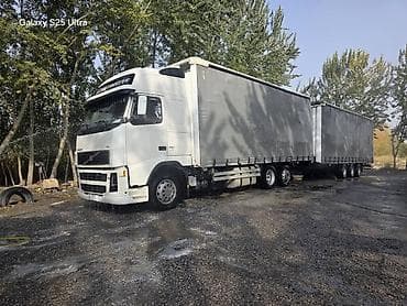 волво fh: Тягач, Volvo, 2007 г., Тентованный — 4