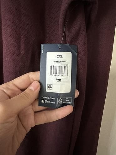 Джинсы: Мужские лонгсливы/свитшоты - Формат: пуловер с короткой молнией до — 3