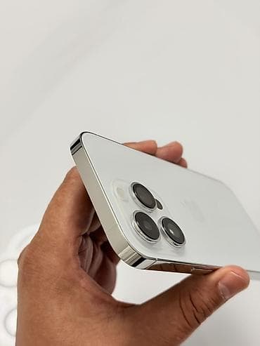 mini 5: IPhone 14 Pro, Б/у, 256 ГБ, Белый, Кабель, 100 % — 6