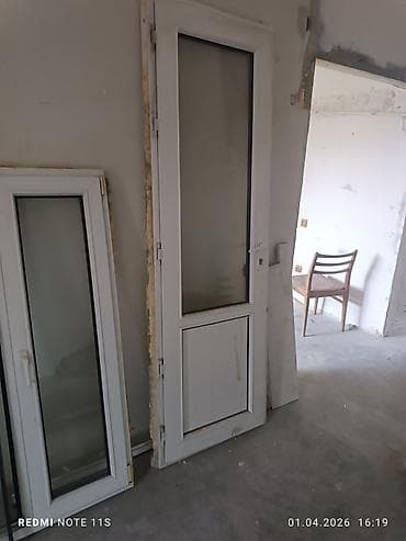 полиэтилен пакеты: ПВХ-блоки для остекления: двери и створки - Материал: белый — 2