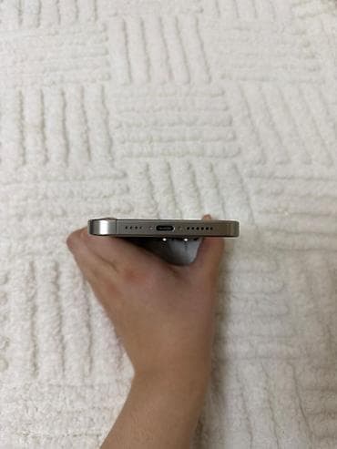 сабвуфер с усилителем: IPhone 15 Pro Max, Б/у, 256 ГБ, Natural Titanium, Коробка, 86 % — 4