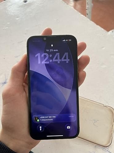 icloud iphone: IPhone 13 Pro, Б/у, 256 ГБ, Защитное стекло, Чехол, 81 % — 7