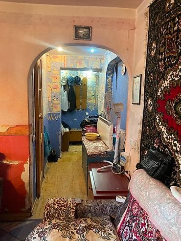 Квартиры: 1 комната, 29 м², Хрущевка, 4 этаж, Старый ремонт — 5