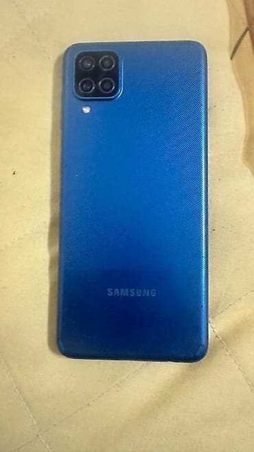 11 iphone 64: Samsung Galaxy A12, цвет - Синий, 2 SIM — 2
