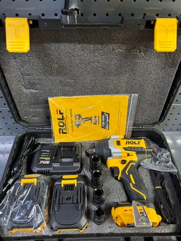 газовой ключ: Аккумуляторный гайковерт, Новый, Бесплатная доставка — 2