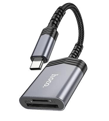 usb тройник: Hoco UA25 2‑in‑1 OTG кардридер USB‑C → SD/TF (microSD) - Интерфейс — 4