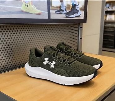 Мужские кроссовки, 39, 40, 41, Under Armour, Новый, цвет - Зеленый, Самовывоз, Платная доставка