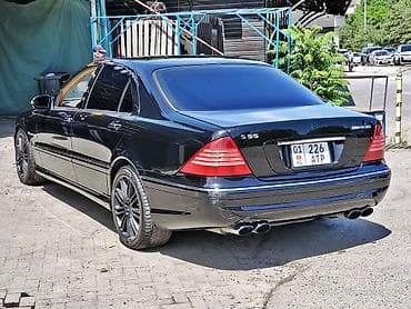 мерс 55: Mercedes-Benz S-class AMG: 2003 г., 5.5 л, Бензин, Седан — 4
