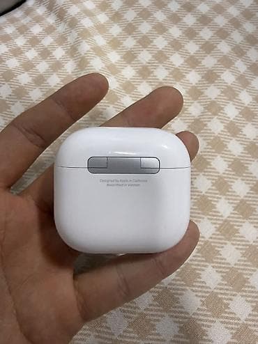 магнитор: Беспроводные вкладыши наушники, Apple, AirPods 4, Б/у — 3