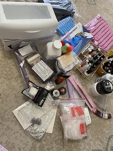 Измерительные инструменты и детекторы: Профессиональный набор для маникюра/наращивания ногтей Состав набора — 3