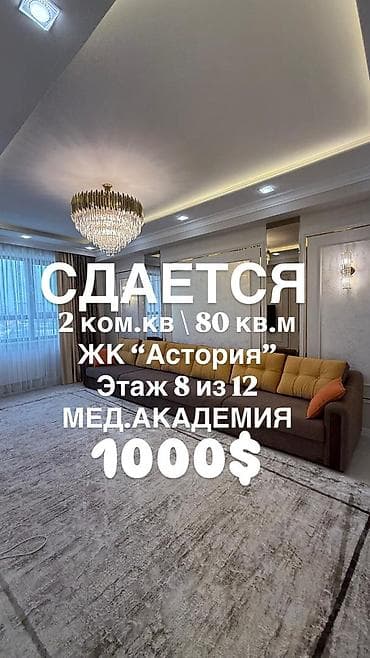 imak: 2 комнаты, Агентство недвижимости, С мебелью полностью — 1