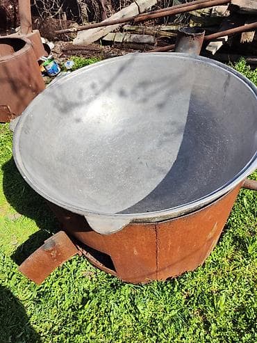 Советский тай казан! Обьем 225 литр! В отличном состоянии! -