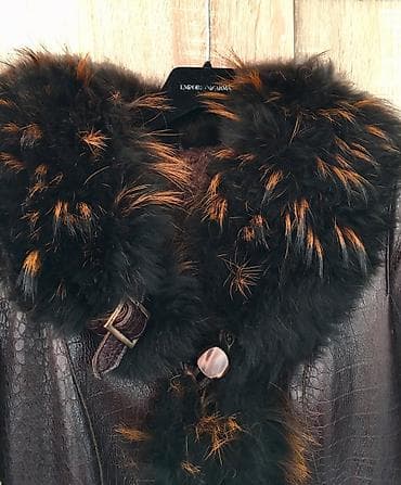 коженая: Стильная турецкая дубленка/шуба Натуральный мех, кожаная Очень — 3