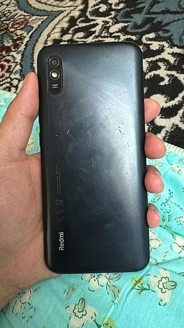 redmi 13s: Redmi, Redmi 9A, Б/у, 32 ГБ, цвет - Черный — 1