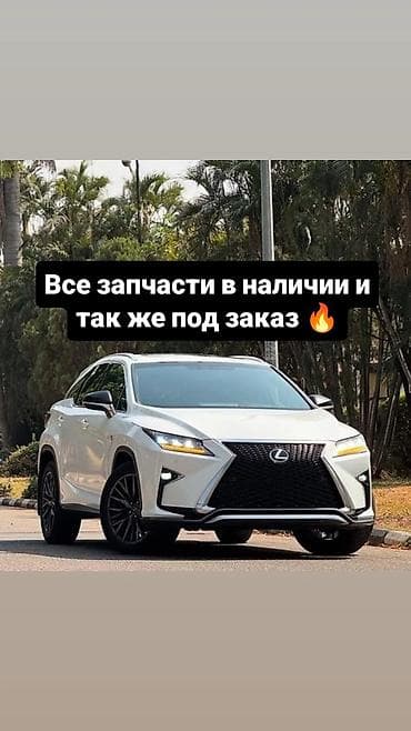 Lexus: Автозапчасти для Lexus RX - Широкий ассортимент деталей для всех — 1