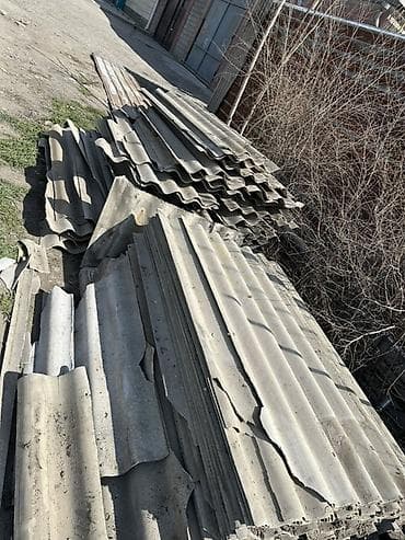 фасадные сайдинг: Шифер, Асбестоцементный, Крупноволновой, Другой производитель — 3