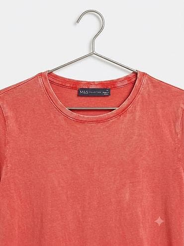 Женская одежда: Футболка M&S Collection,( Индия) женская, терракотово-кораллового — 2