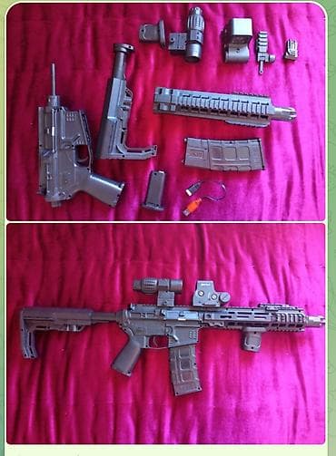 resident evil 2: Игрушечный набор: сборный автомат с аксессуарами + смарт-часы — 1