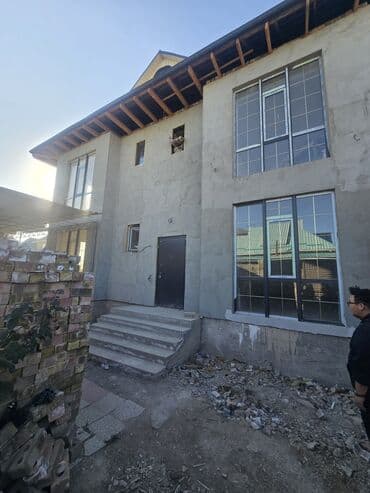 токмок продается дом: Дом, 190 м², 5 комнат, Собственник, ПСО (под самоотделку) — 5