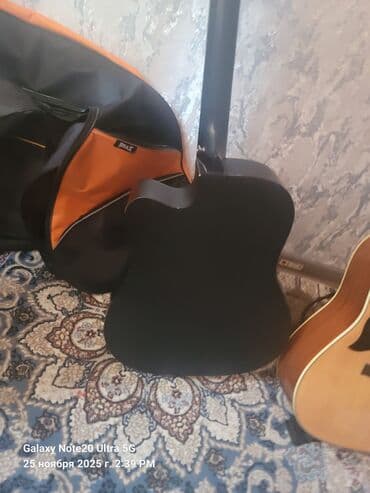 педаль для синтезатора: Акустическая гитара 6-струнная, корпус дредноут с вырезом (cutaway) — 5