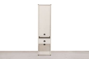 книжные шкафы и полки: Шкаф пенал пристенный 2Д (Magellan 2D1S), коллекции Магеллан, Сосна — 5