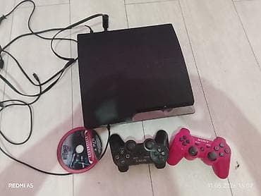 ps4 slim бу: Игровая консоль Sony PlayStation 3 (модель Slim). Комплектация на — 1