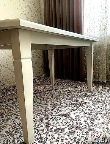 круглый раскладной стол: Ашкана үчүн үстөл, Колдонулган, Бүктөлбөгөн — 1