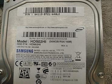 hdmi switch: Накопитель для ПК, Б/у, Samsung, HDD, 512 ГБ, 3.5", Для ПК — 1