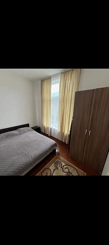 бишкек цена квартиры: 56 м², 3 комнаты, Забор, огорожен — 2