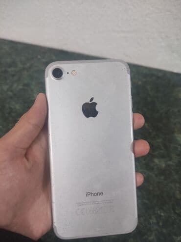 iphone 8 plus 128gb бишкек: IPhone 7, Колдонулган, 32 ГБ, Ак, 100 % — 2