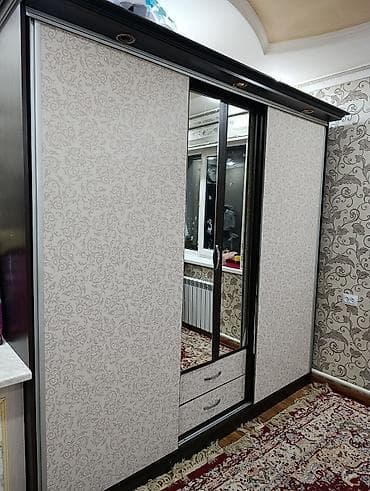 Отопление и нагреватели: Шкаф купе, С зеркалом, Другой материал — 3