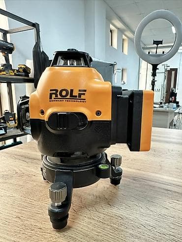 Үй жана бакча: Лазерный уровень ROLF (Germany Technology), класс защиты IP54 — 4