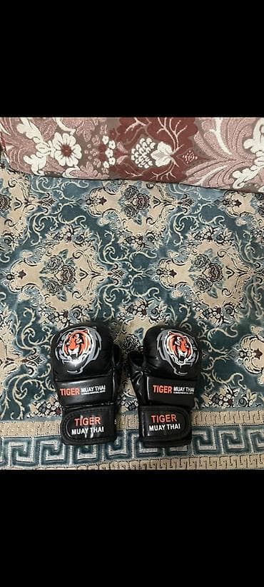 мма шорты: Черепашки перчатки Tiger Muay Thai. - Тип: тренировочные перчатки для — 1