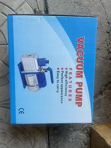 Вакуумный насос (электрический, масляный) Описание: - Тип: вакуумный