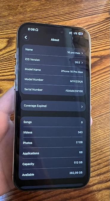Техника жана электроника: IPhone 16 Pro Max, Колдонулган — 8
