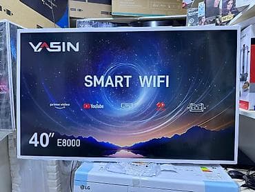 ТВ жана Видео: Телик Телевизоры YASIN 40E8000 smart tv с интернетом youtube 102 см — 1