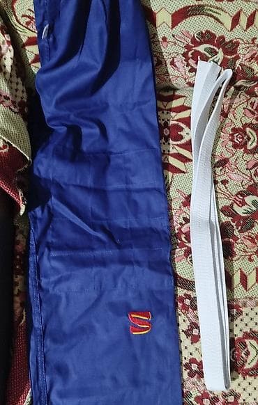 одежда для мужчин: Кимоно (ги) для джиу‑джитсу/дзюдо, синее - Комплект: куртка, штаны и — 2