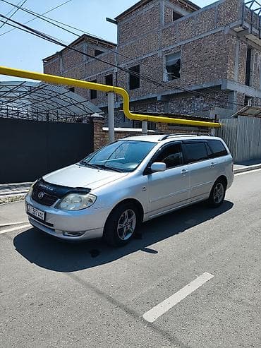 Унаа сатуу: Toyota Corolla: 2002 г., 1.6 л, Кол менен иштөөчү, Бензин, Универсал — 1