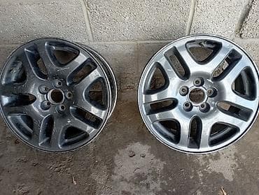 Литые Диски R 16 Subaru, Пара, отверстий - 5, Б/у