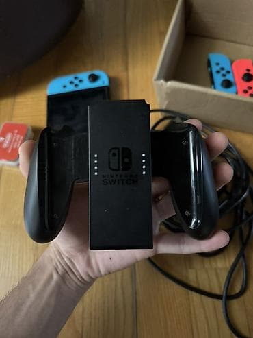 купить nintendo switch 2: Nintendo Switch V1 Unpatched (Германия) | Полный комплект Продаю — 9