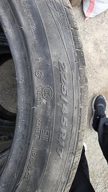 шины 2255017: Летние шины 225/45 R17 - Размер: 225/45 R17 (видно на боковине). - — 8