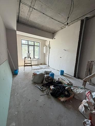 Квартиры: 3 комнаты, 81 м², Элитка, Ак-Кеме (старый аэропорт) Элитка, 4 этаж, ПСО (под самоотделку) — 5