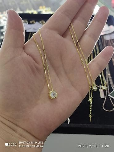Свадебные платья и аксессуары: Цепочка, Проба 925, Женские, Новый — 1