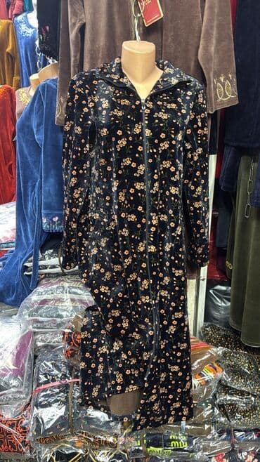 белая ночная сорочка: Халат, Бамбук, Made in KG, M, L, XL — 5