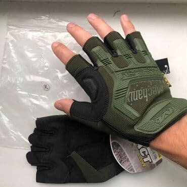 Перчатки беспалые Mechanix M-Pact Fingerless Gloves в цвете олива