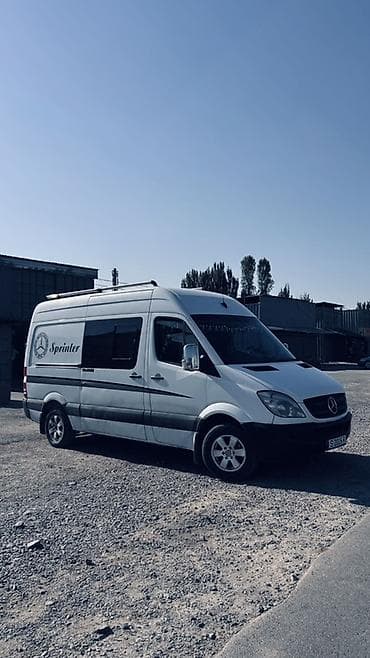 ремонт dreame: Mercedes-Benz Sprinter — пассажирский/грузопассажирский фургон белого — 1
