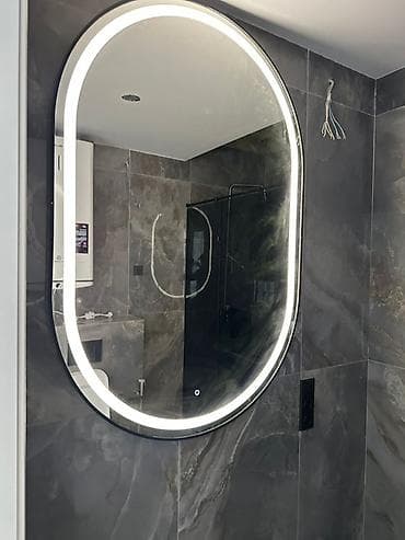 комот с зеркалом: Зеркала с подсветкой на заказ - Настенные и напольные модели — 7