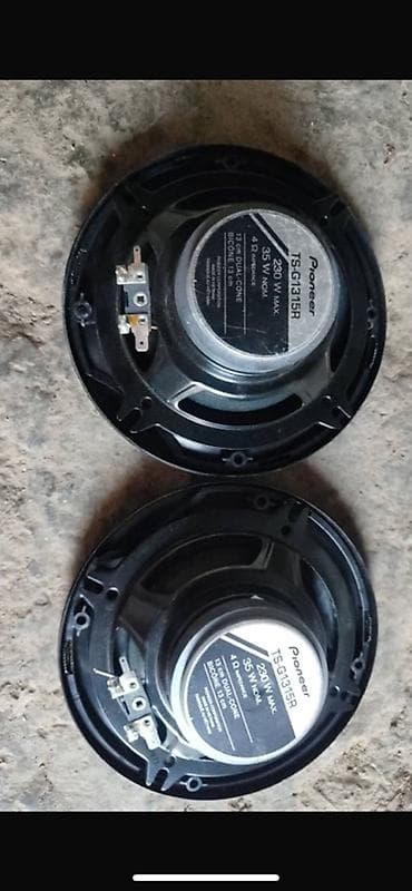 Техника и электроника: Акустические динамики Pioneer TS-G1315R — пара коаксиальных — 2